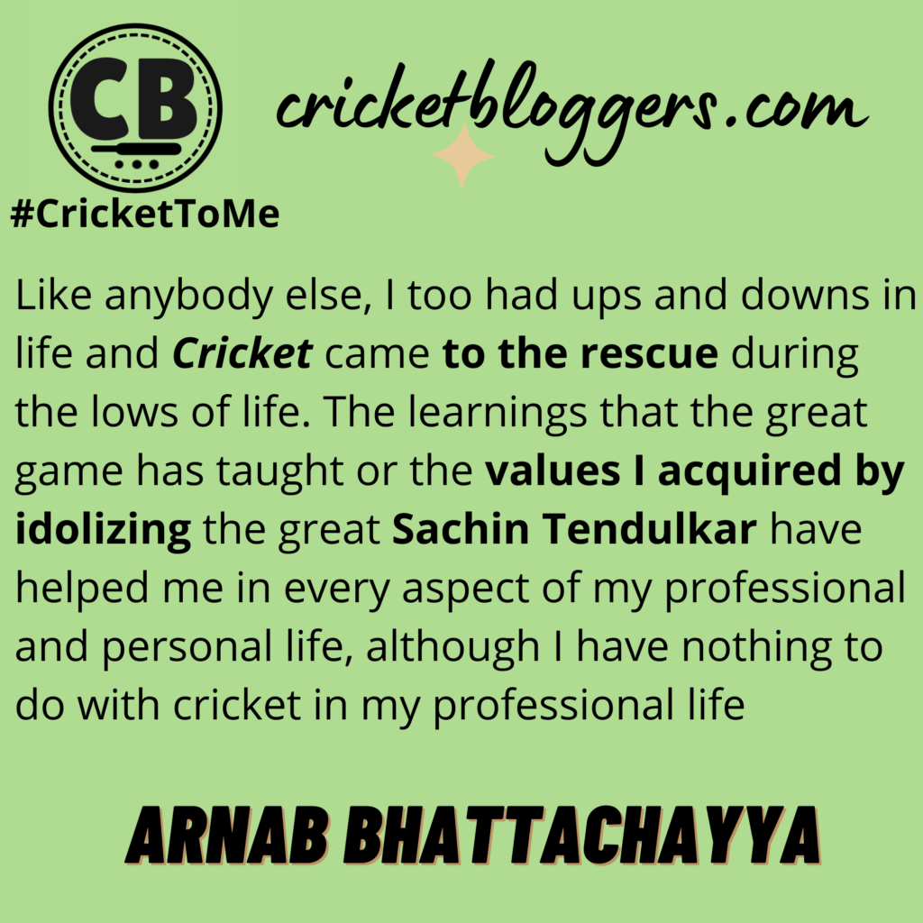 Cricket To Me