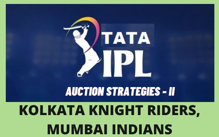 IPL Auction Strategy