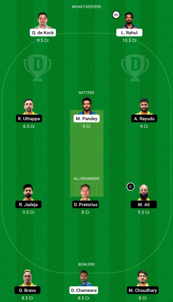 LSG vs CSK Dream11