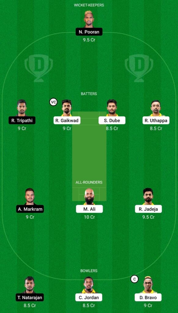 CSK VS SRH Dream11