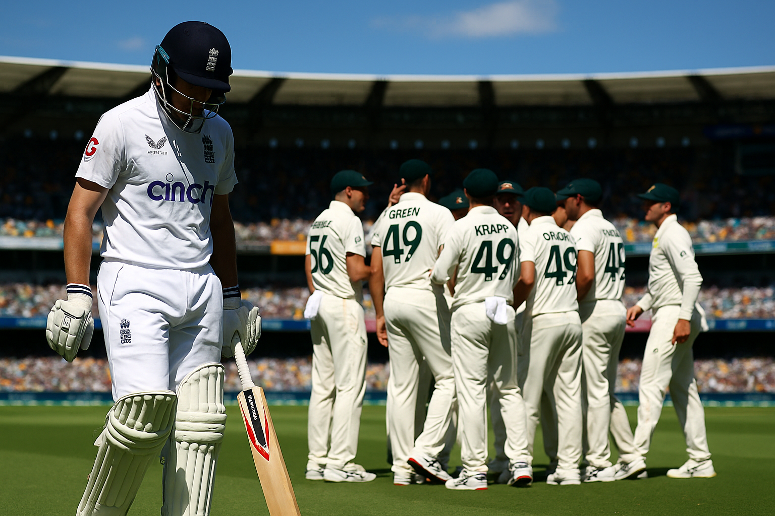 England Ashes performance 2025