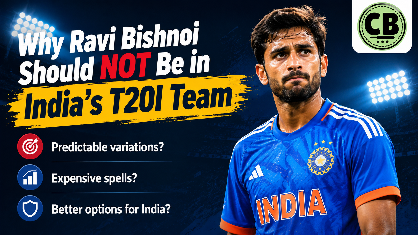 Ravi Bishnoi India T20I team